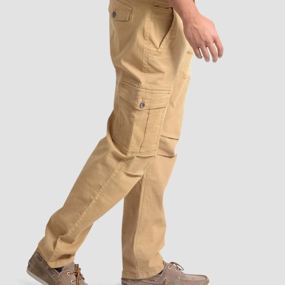 OLGYN Men’s Khaki Cargo Pant - Picture 3 of 4